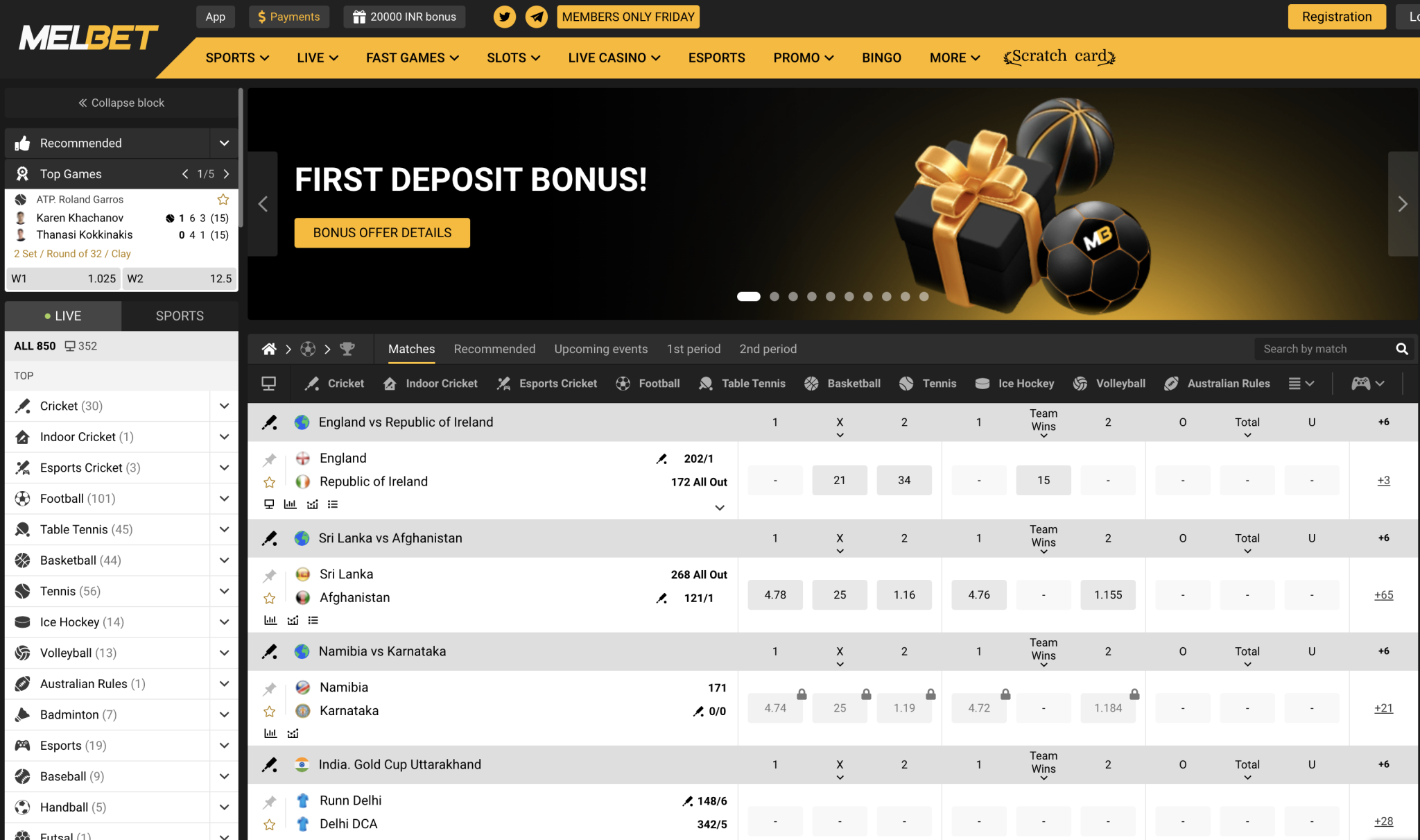 Melbet review