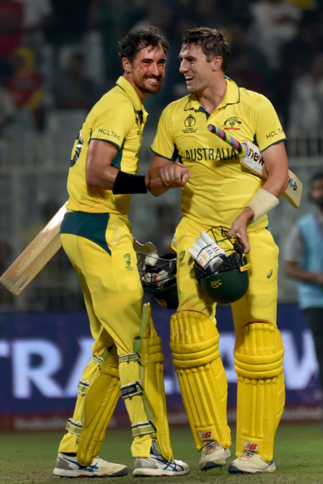 Pat Cummins and Mitchell Starc